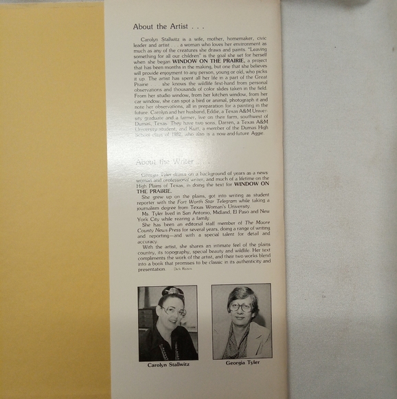 Window on the Prairie: An Artist's Perspective [Signed by Artist and Author] - Picture 3 of 12